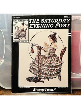 The Saturday Evening Post Cross-Stitch Pattern "The Sampler" Stoney Creek